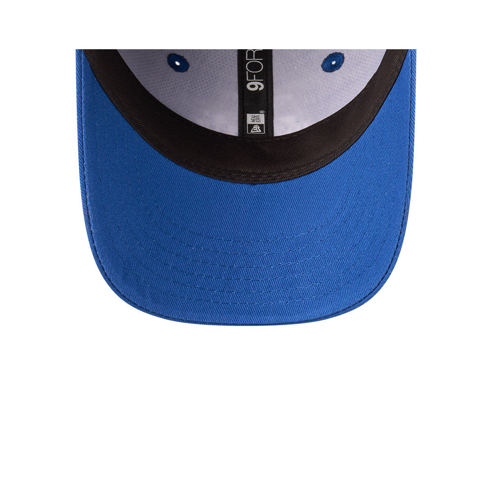 North Melbourne Kangaroos Youth Hat - AFL 2025 Badged Blue OTC 9Forty Kids Strapback Cap - New Era